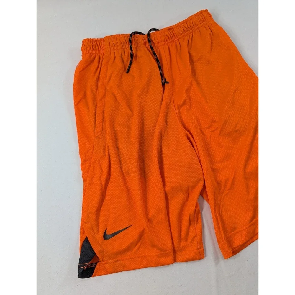 Oklahoma State Cowboys Shorts Mens Small Orange College Football Nike Dri‎ Fit
